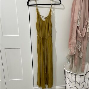 UO Mustard Yellow Junpsuit